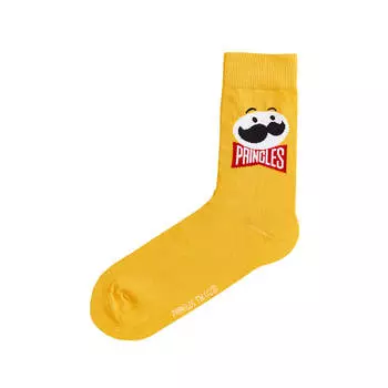 Носки с узором H&amp;M Pringles, жёлтый