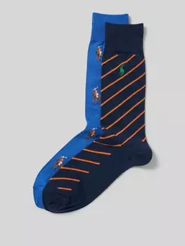 Носки с вышитым логотипом в упаковке 2 шт Polo Ralph Lauren Underwear