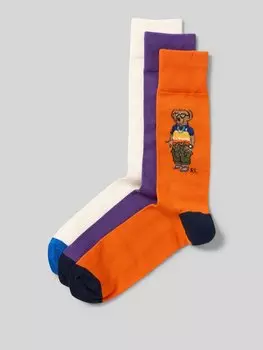 Носки с вышитым логотипом в упаковке 2 шт Polo Ralph Lauren Underwear, белый