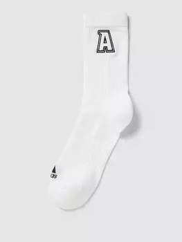 Носки с вышивкой этикеток adidas Originals, белый