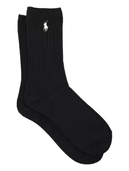 Носки с вышивкой Polo Ralph Lauren Polo Pony, черный