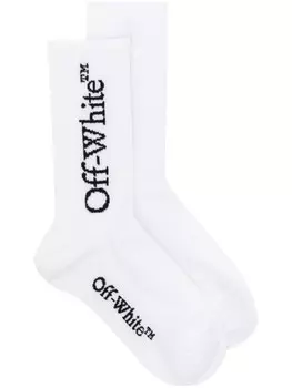 Носки с жаккардовым логотипом Off-White, белый