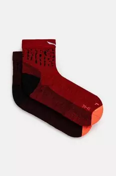 Носки Salewa, бордовый