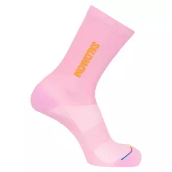 Носки Salomon 365 crew, розовый