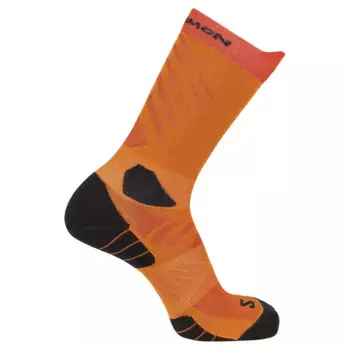 Носки Salomon Aero Crew, оранжевый