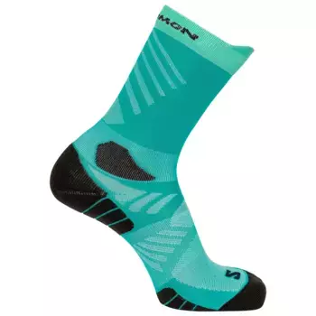 Носки Salomon Aero crew, зеленый