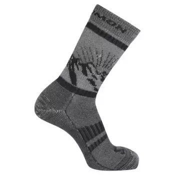 Носки Salomon Retro Wool Crew, серый