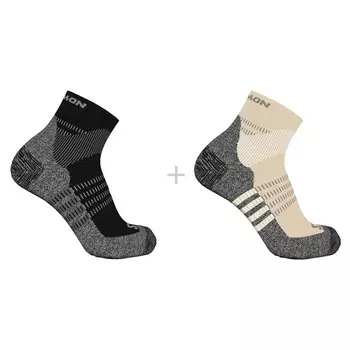 Носки Salomon Ultra Access Quarter Short, Разноцветный