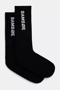 Носки Samsoe Samsoe, черный