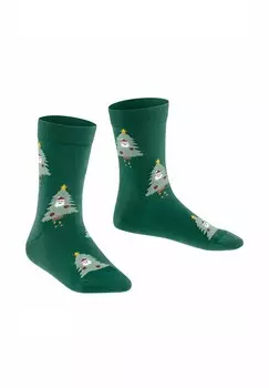 Носки SANTAS SPACEROCKET FALKE, зеленый
