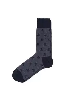 Носки Scalpers NOS SKULL, темно-синий/темно-синий