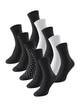 Носки SCHIESSER Cotton Fit, разноцветный