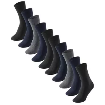 Носки SCHIESSER, цвет marine blue/Dark grey/mottled grey/Black