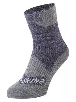 Носки SEALSKINZ Funktionssocken Bircham, цвет Grau/Dunkelblau