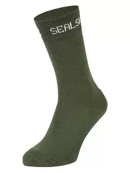 Носки SEALSKINZ Funktionssocken Suffield, хаки