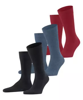Носки семейные, 3 пары Falke, мультиколор