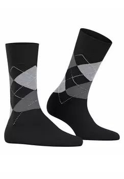 Носки SENSITIVE ARGYLE FALKE, черный