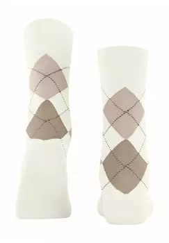 Носки SENSITIVE ARGYLE FALKE, кремовый