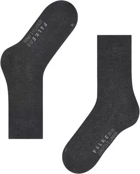 Носки Sensitive London из чесаного хлопка Falke, цвет Asphalt Melange