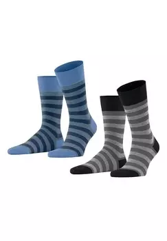 Носки SENSITIVE MAPPED LINE 2-PACK COMFORT BAND FALKE, сортировка