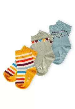 Носки SET 3ER HAPPY CROCODILE sigikid, цвет bunt