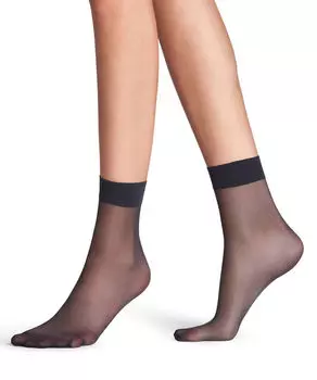 Носки шелковистые, гладкие Falke, серый