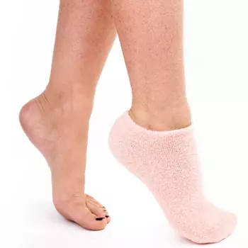 Носки шелковые розовые, 1 пара Ggdf30 Luxury Care