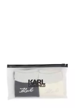 Носки SIGNATURE LUREX KARL LAGERFELD, черный