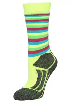 Носки SK2 STRIPES KIDS SKIING MEDIUM-STRONG CUSHIONED ANTI-BLISTER FUNCTIONAL SPORTS SOCKS FALKE, разноцветный