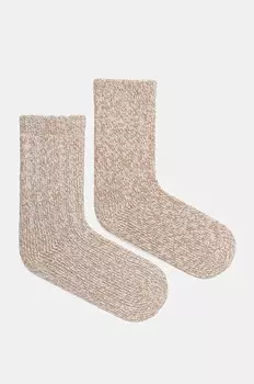 Носки Skechers, 2 пары, бежевый