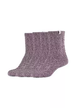 Носки Skechers 4 шт warm & cozy, цвет sea frog