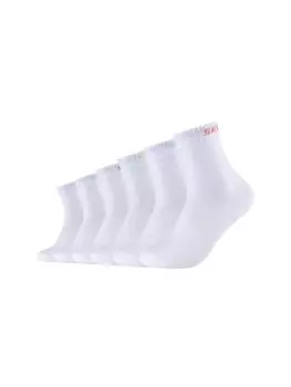 Носки Skechers 6 шт mesh ventilation, белый
