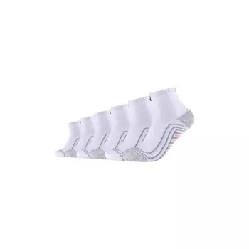 Носки Skechers, цвет weiss/schwarz/schwarz