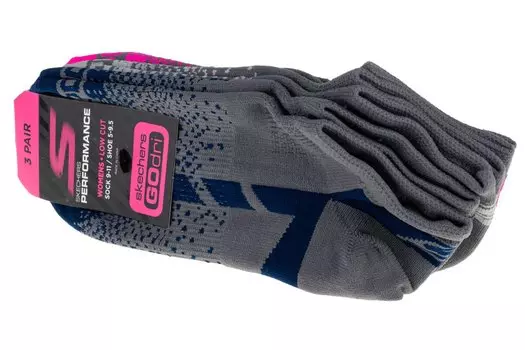 Носки Skechers Non Terry short 3 шт, разноцветный