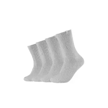 Носки Skechers "Носки, набор из 4 шт.", цвет Fog Mouline
