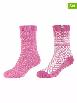 Носки Skechers, розовый