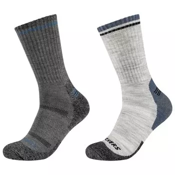 Носки Skechers SK41104 long 2 шт, серый