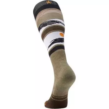 Носки Ski Full Cushion Midnight Ski Pattern OTC Smartwool, цвет Winter Moss