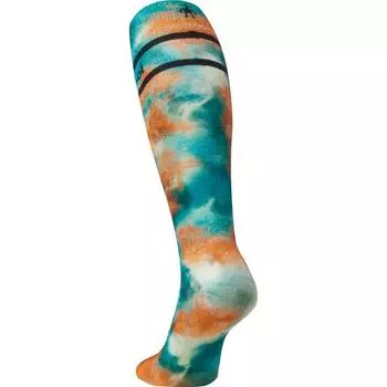 Носки Ski Full Cushion с принтом Tie Dye OTC женские Smartwool, цвет Cascade Green