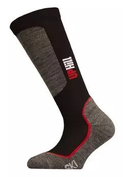Носки SKI HALLA JR UphillSport, цвет black