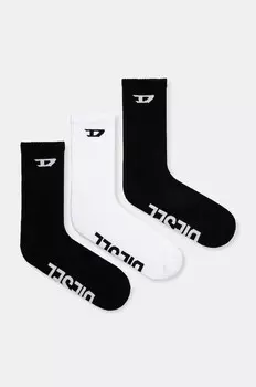 Носки SKM-D-CREW-SPORT-SOCKS (3 пары) Diesel, мультиколор