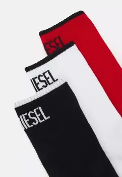 Носки SKM-D-DIVISION-MID-CUT-CUSHIONED-SOCKS 3 PACK Diesel, черный