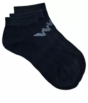 Носки/Следки 3 шт. Emporio Armani, синий