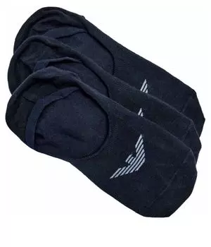 Носки/Следки 3 шт. Emporio Armani, синий