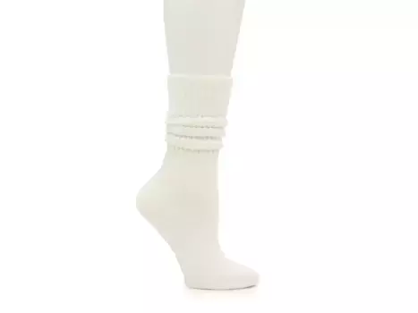 Носки Slouch Women's Crew Socks Steve Madden, белый