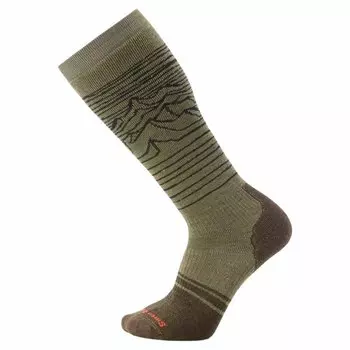 Носки Smartwool Full Cushion Iguchi Pattern OTC Long, зеленый
