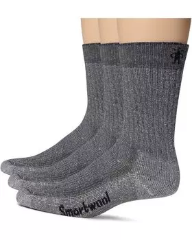 Носки Smartwool Hike Classic Edition Full Cushion 2nd Cut Crew Socks Multipack, цвет Medium Gray
