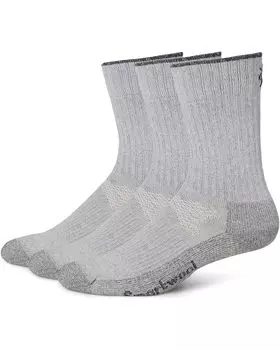 Носки Smartwool Hike Classic Edition Light Cushion 2nd Cut Crew Socks Multipack, цвет Light Gray