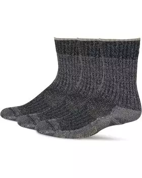 Носки Smartwool Hike Classic Edition Light Cushion 2nd Cut Crew Socks Multipack, цвет Charcoal