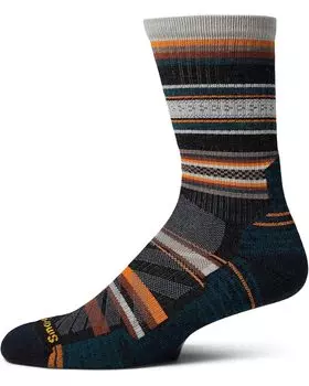 Носки Smartwool Hike Light Cushion Panorama Crew, цвет Charcoal